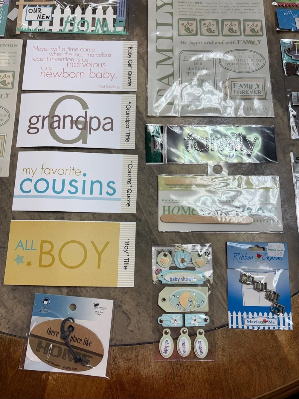 Scrapbooking Stickers and Embellishments - lot 54